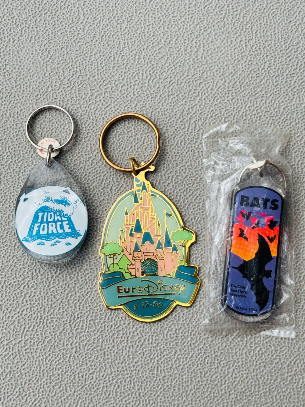 Vintage Keychains 1990’s Halloween, Disney